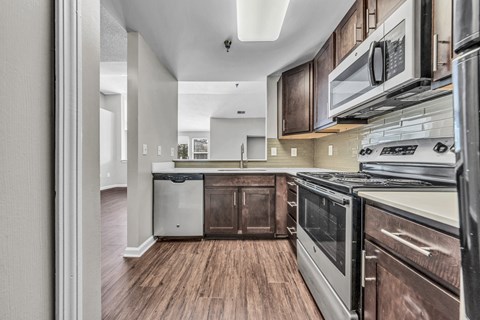 the kitchen at Trophy Club at Bellgrade, Midlothian, VA, 23113