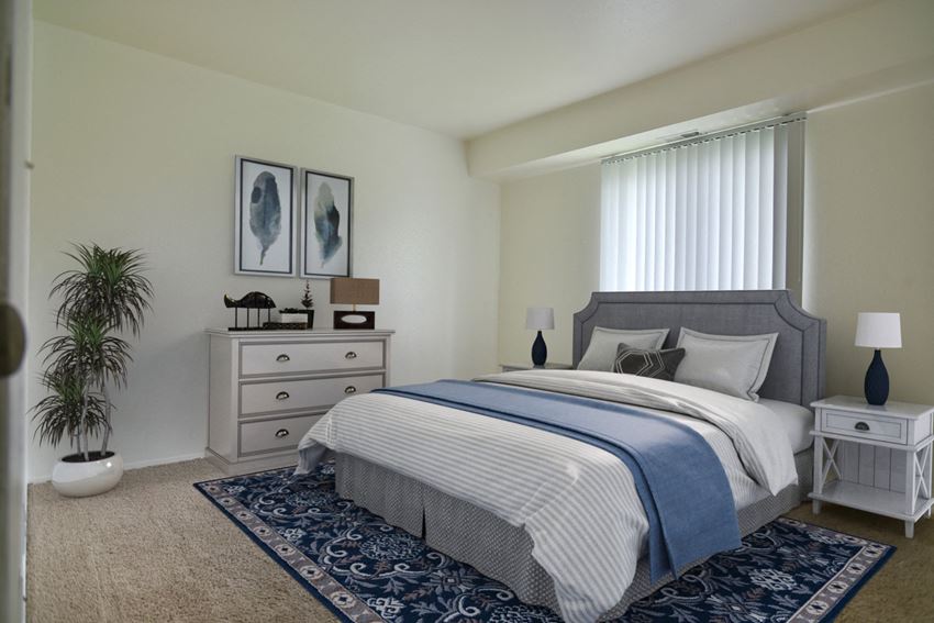 Second Bedroom in Buckingham Layout Second Bedroom in Buckingham Layout at Windsor Place Apartments, Davison 48423 - Photo Gallery