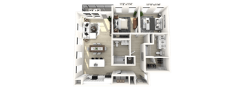 Luxury 2 bed 2 bath apartment in Midlothian, VA