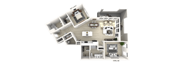 Luxury 2 bed 2 bath apartment in Midlothian, VA