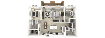 Luxury 3 bed 2 bath apartment in Midlothian, VA