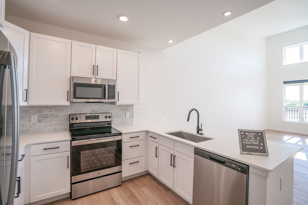 Spacious Kitchen at Upper Vue Flats, Ohio
