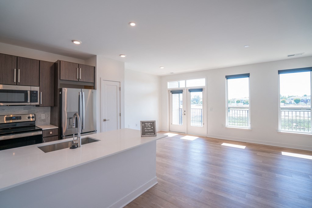 Island Kitchen at Upper Vue Flats, Ohio, 43016