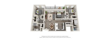 Laurel 3 Bed 2 Bath Floor Plan at 24 at Bloomfield, Bloomfield Hills, 48304