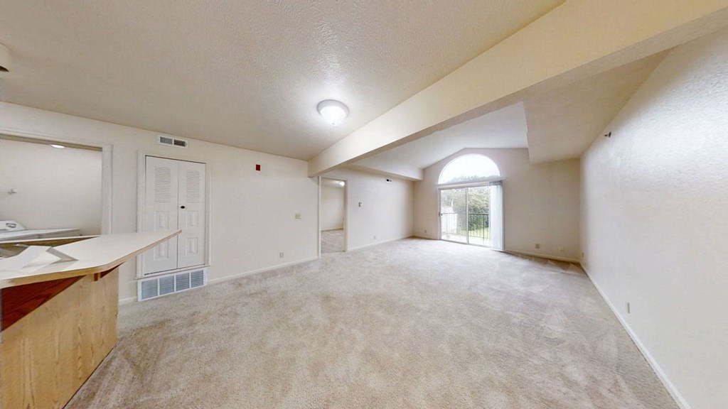 Living Room at West Hampton Park Apartments in Elkhorn, NE 68022