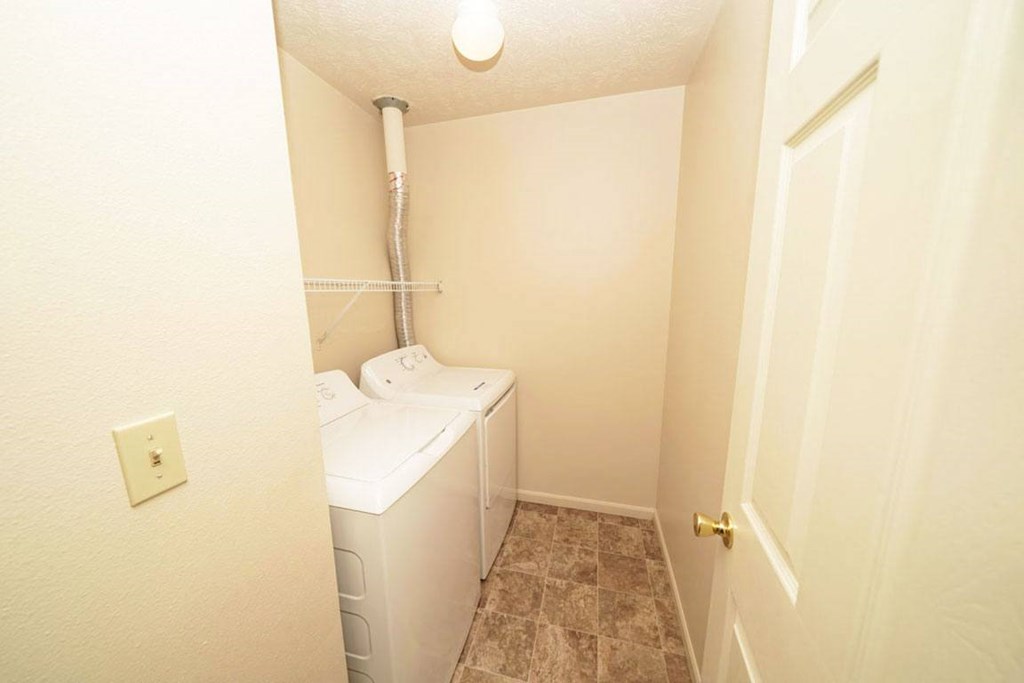 laundry room with a washer and dryer