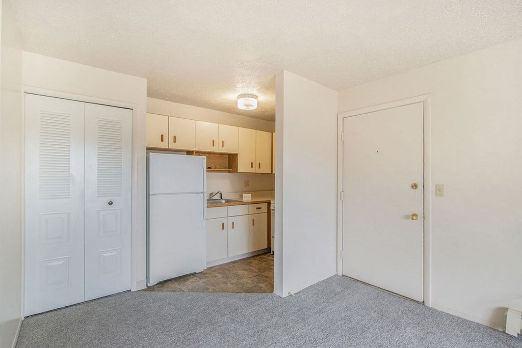 Cozy Studio Kitchen at Wingate Apartments, Michigan, 49512