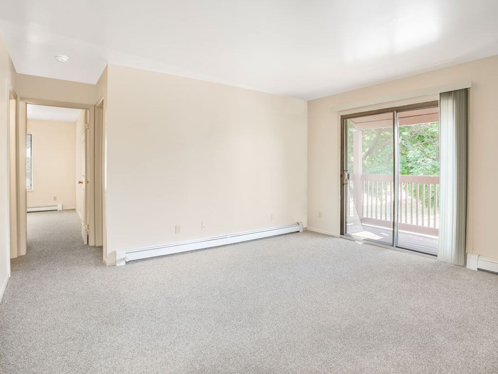 Large Windows with Natural Light Private Balcony at Wood Creek Apartments in Kenosha, WI