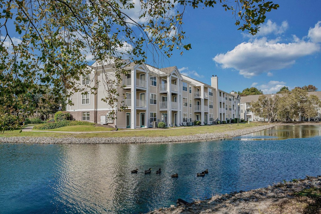 Beautiful surrondings at WaterFront Apartments, Virginia Beach