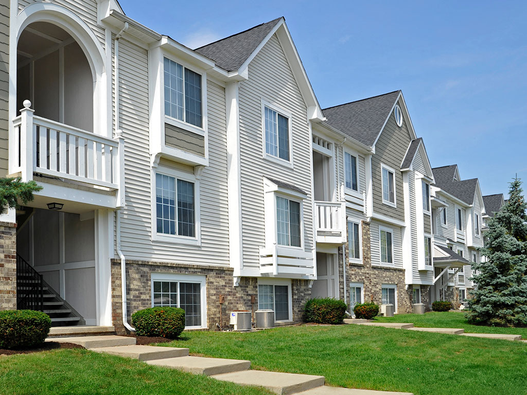 Backside Exterior  at Westlake Apartments, Michigan