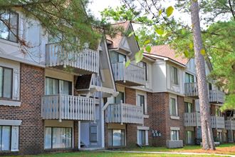 Apartment Building Exterior Apartment Building Exterior at Brook Pines, Columbia