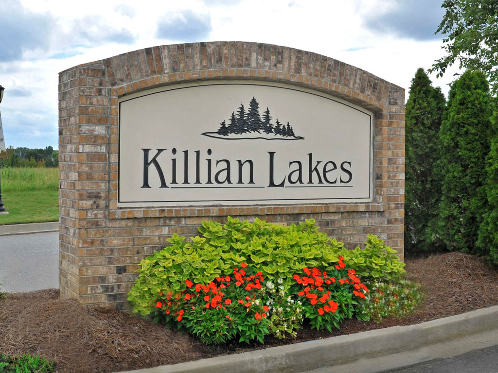 Entrance Sign at Killian Lakes Apartments and Townhomes, Columbia, SC, 29203