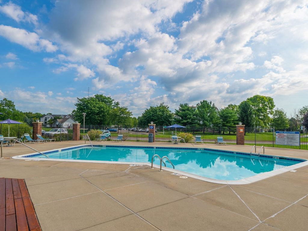 Invigorating Swimming Pool at Arbor Lakes Apartments, Indiana