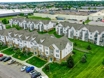 Aerial View Of The Community Aerial View Of The Community at Black Sand Apartment Homes, Lincoln, NE - Photo Gallery 3
