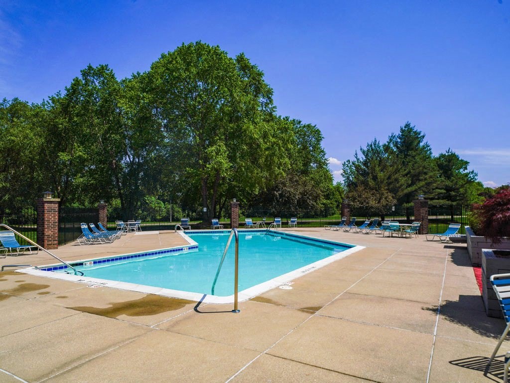 Glimmering Pool at Byron Lakes Apartments, Byron Center, Michigan