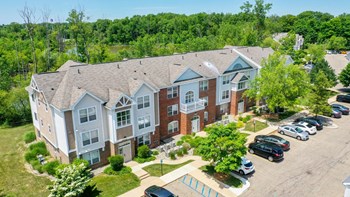 Aerial View Of The Property Aerial View Of The Property at Canal 2 Apartments, Lansing, Michigan - Photo Gallery 3