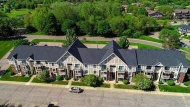 Aerial View Of The Property at Concord Place Apartments, Kalamazoo