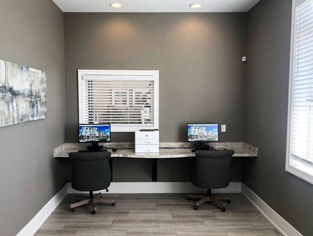 Community Business Center at Copper Creek Apartment Homes in Maize, Kansas