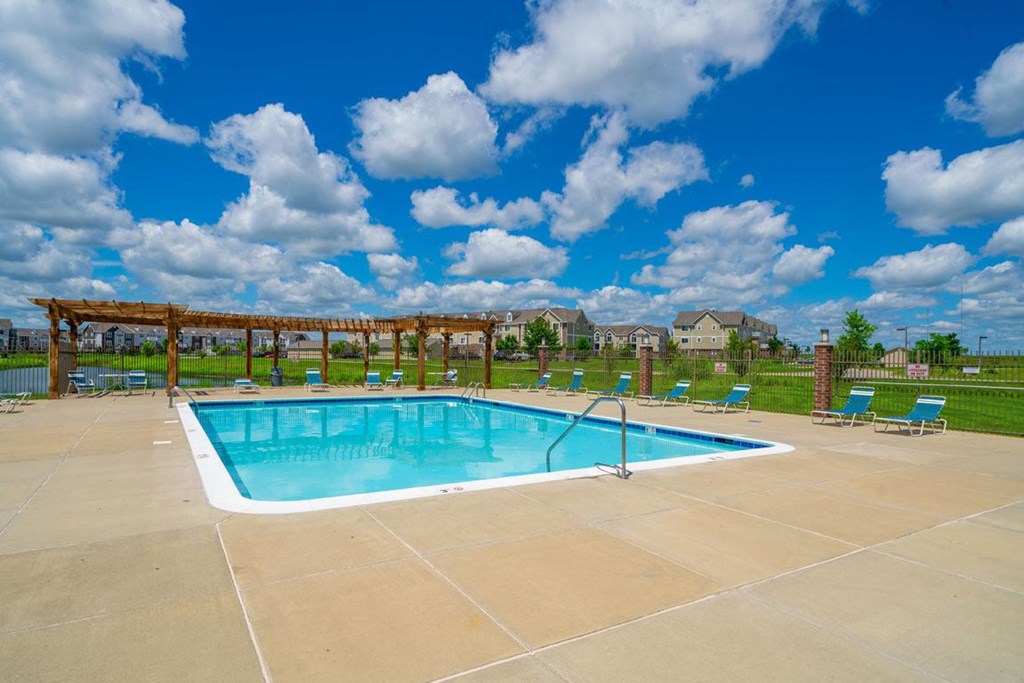 Resort Inspired Pool with Sundeck at Fieldstream Apartment Homes, Ankeny