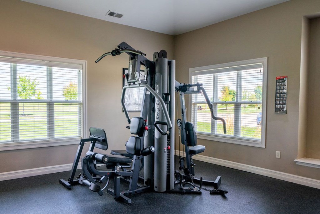 Fitness Center Strength and Conditioning Equipment at Fieldstream Apartment Homes, Ankeny, 50023