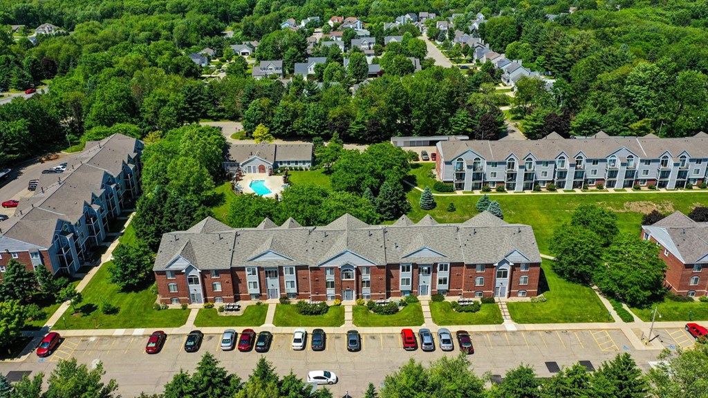 Property Ariel View at Foxwood and The Hermitage, Michigan, 49024