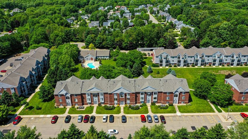 Property Ariel View at Foxwood and The Hermitage, Michigan, 49024 - Photo Gallery 1