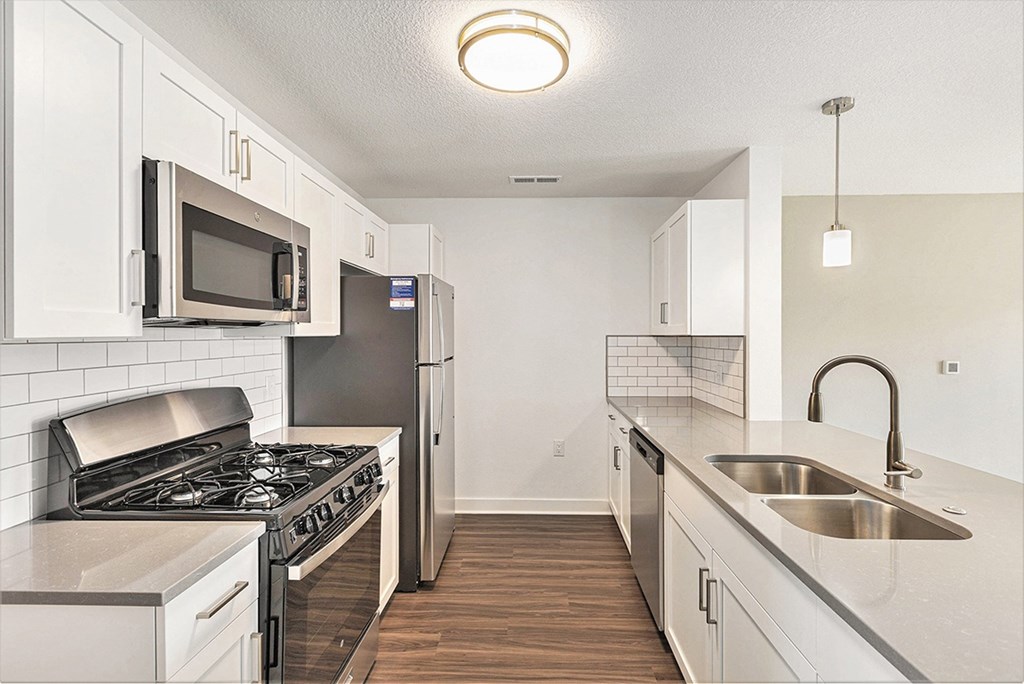 Large Kitchen at The Grove Apartment Homes, Nebraska