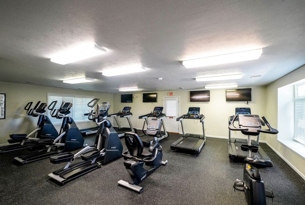 Cardio Equipment at Gull Prairie/Gull Run Apartments and Townhomes, Kalamazoo