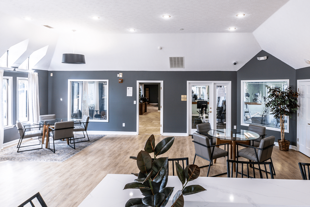 the enclave at homecoming terra vista living room at Bavarian Village Apartments, Indianapolis, Indiana