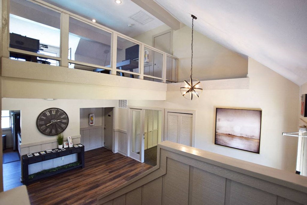 Unique Clubhouse Architecture at Irish Hills Apartments, Indiana