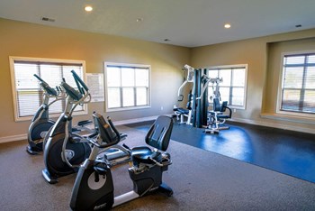 Fitness Center With Updated Equipment at Limestone Creek Apartment Homes, Madison, AL, 35756 - Photo Gallery 23