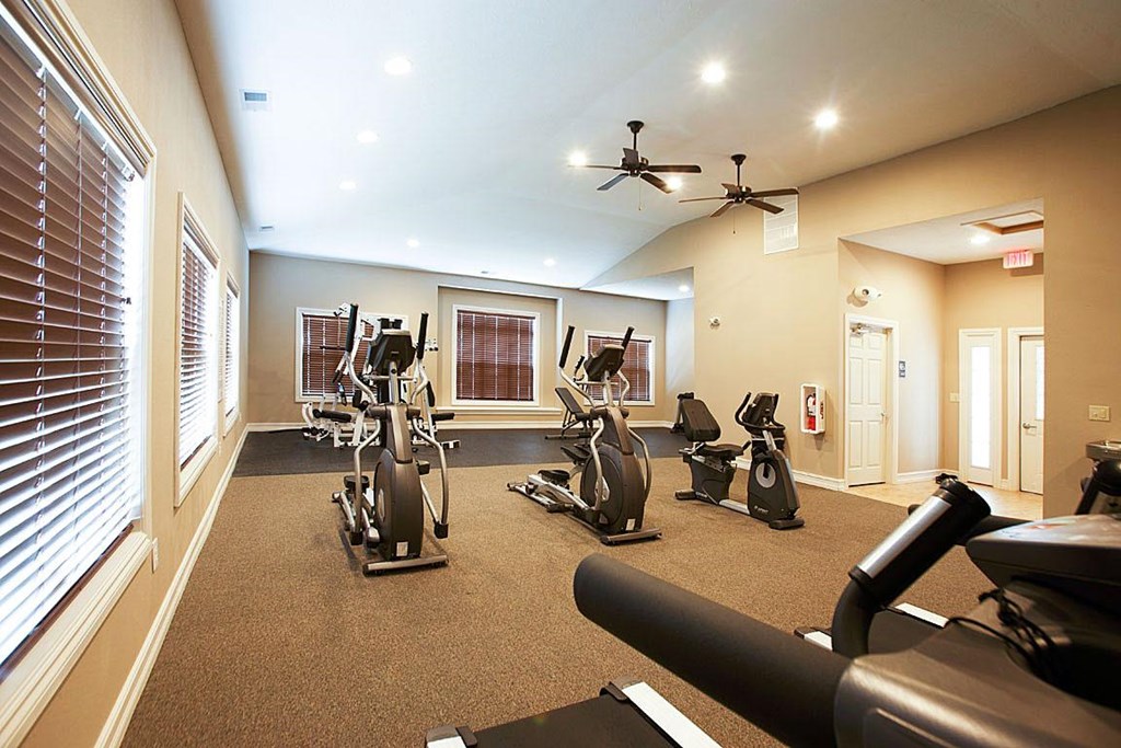 Spacious Fitness Center at Limestone Creek Apartment Homes, Alabama