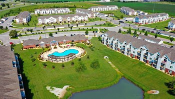 Bird's Eye View of Property Bird's Eye View of Property at Limestone Creek Apartment Homes, Alabama - Photo Gallery 2