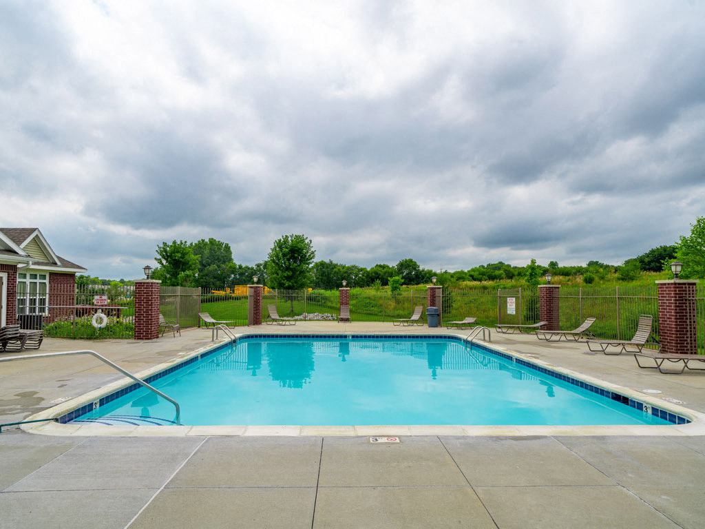 Pool Side Relaxing Area at Lynbrook Apartment Homes and Townhomes, Elkhorn, 68022
