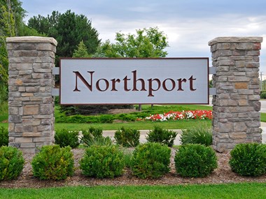Entrance Sign at Northport Apartments, Macomb, MI