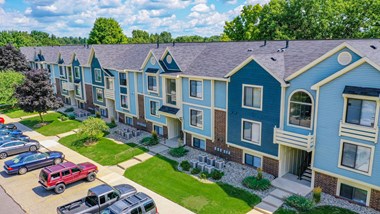 Stunning Aerial View at North Pointe Apartments, Elkhart, IN, 46514