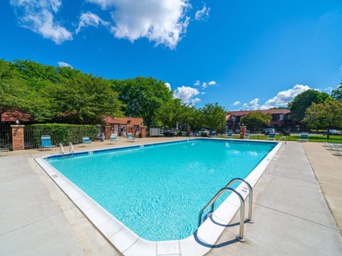 Refreshing Pool with Large Sundeck at Old Farm Apartments, Indiana, 46517