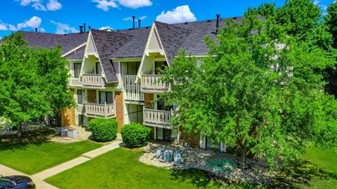 Several Building Styles at Old Farm Apartments, Elkhart, 46517