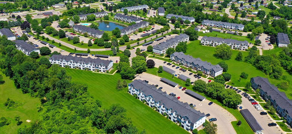 Gorgeous Community View at Pine Knoll Apartments, Battle Creek, MI