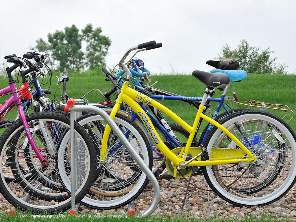 Bike Racks at Portsmouth Apartments, Novi, 48377