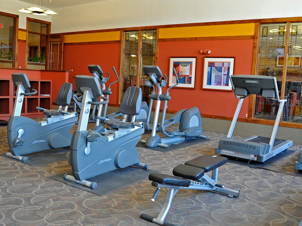 Fully-Functional Fitness Center
