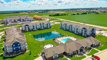Overhead View Of The Community Overhead View Of The Community at The Reserve at Destination Pointe, Grimes - Photo Gallery 2