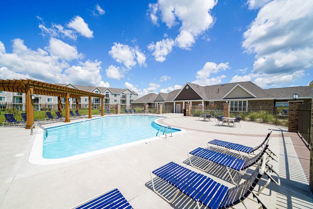 Resort Style Pool with Wi Fi at Stoney Pointe Apartment Homes, Wichita, 67226