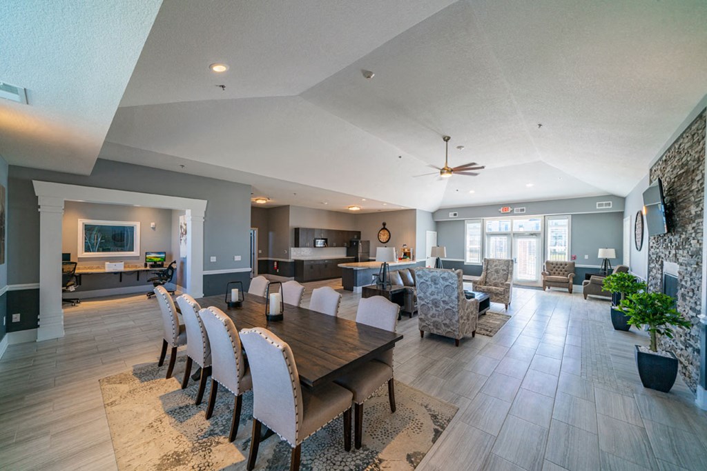 Multi Activity Clubhouse at The Reserve at Destination Pointe, Grimes, IA