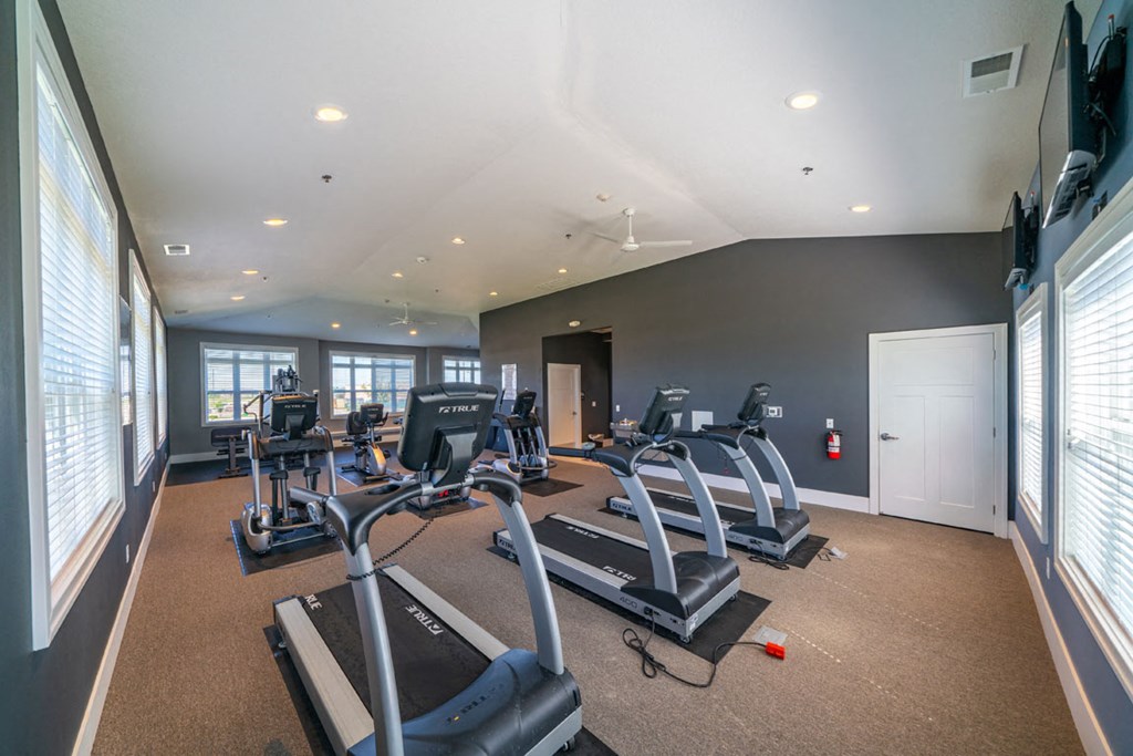 Cardio Machines In Gym at The Reserve at Destination Pointe, Grimes, 50111