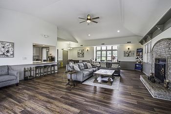 Modern Community Building at Tracy Creek Apartments in Perrysburg, OH