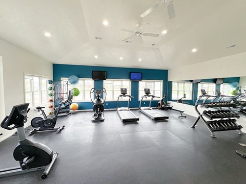 24 Hour Fitness Center with Free Wi Fi at Tracy Creek Apartments, Perrysburg, OH, 43551