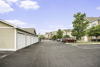 Garages with Remote Openers at Tracy Creek Apartment Homes in Perrysburg, OH