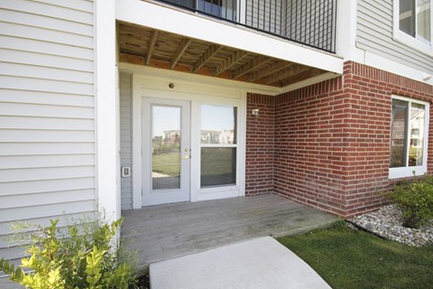 Large Apartment Patio at Tracy Creek Apartments, Perrysburg