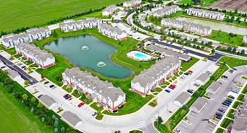 View of Apartments and Ponds View of Apartments and Ponds at Tracy Creek Apartment Homes, Perrysburg, OH - Photo Gallery 2